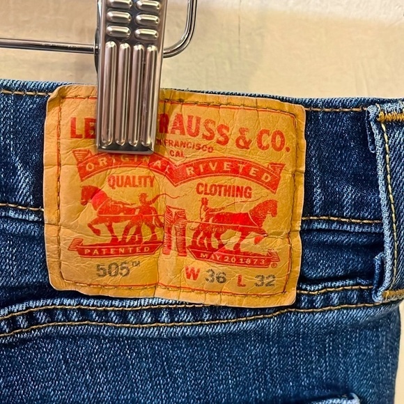 505 W36 L32 Levi’s  men’s jeans - Picture 1 of 5
